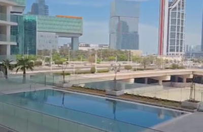 1BR_Maryah Vista 1_ Fully Furnished Direct Pool and Canal View | Brand New